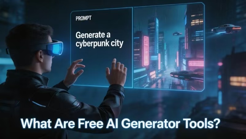 Free AI generator tools — create in seconds